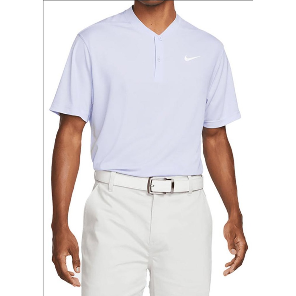 Nike Mens Dri-Fit Victory Blade Lavender Polo Shirt DH0838-536 Medium